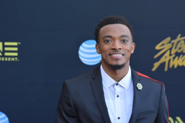 24 Mart 2018 Cumartesi günü Las Vegas 'taki Orleans Resort' ta düzenlenen 33. Yıldız Ödülleri Kırmızı Halı sırasında ünlüler.