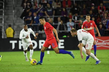 Amerikan Futbol Takımı 15 Kasım 2019 Cuma günü Orlando Florida 'daki Exploria Stadyumu' nda oynanan Concacaf Uluslar Ligi karşılaşmasında Kanada 'ya ev sahipliği yapmaktadır.