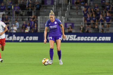Orland Pride, 25 Ağustos 2018 'de Orlando Florida' daki Exploria Stadyumu 'nda Chicago Red Stars' a ev sahipliği yapıyor.. 