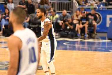 Orlando Magic 10 Ekim 2018 tarihinde Orlando Florda 'daki Amway Center' da Memphis Grizzilies 'e ev sahipliği yaptı.. 