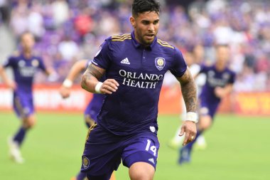 Orlando City 8 Nisan 2018 'de Orlando Florida' daki Exploria Stadyumu 'nda Portland Timbers' a ev sahipliği yaptı..