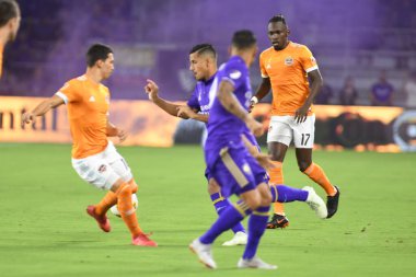 Orlando City SC, 22 Eylül 2018 'de Florida Exploria Stadyumu' nda Houston Dynamo 'yu ağırladı..