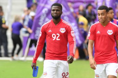 Orlando City, 31 Mart 2018 'de Orlando Florida' daki Exploria Stadyumu 'nda New York Red Bulls' a ev sahipliği yaptı..  