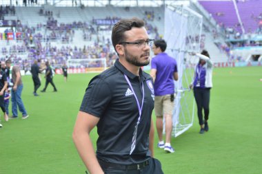 Orlando City, 31 Mart 2018 'de Orlando Florida' daki Exploria Stadyumu 'nda New York Red Bulls' a ev sahipliği yaptı..  