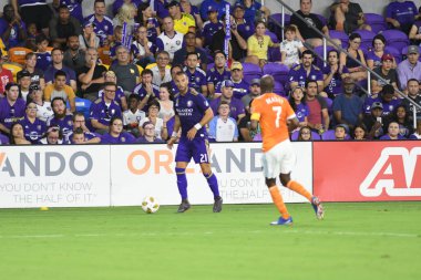 Orlando City SC, 22 Eylül 2018 'de Florida Exploria Stadyumu' nda Houston Dynamo 'yu ağırladı..