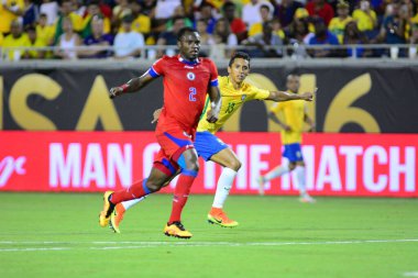 Brezilya, 8 Haziran 2016 tarihinde Orlando Florida 'daki Copa America Centenario' da Haiti ile karşılaştı..