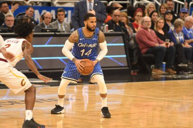 Orlando Magic 14 Mart 2019 Perşembe günü Orlando Florida 'daki Amway Center' da Cleveland Cavaliers 'a ev sahipliği yaptı..