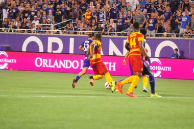 Orlando City SC, 29 Haziran 2016 'da Orlando Florida' daki Kamp Dünyası Stadyumu 'nda Fort Lauderdale Strikers' a ev sahipliği yaptı..