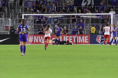 Orland Pride, 25 Ağustos 2018 'de Orlando Florida' daki Exploria Stadyumu 'nda Chicago Red Stars' a ev sahipliği yapıyor..