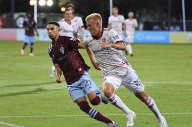 Real Salt Lake, 12 Temmuz 2020 'de Orlando Florida' da düzenlenen MLS Sırt Turnuvası sırasında Colorado Rapids ile karşı karşıya.
