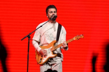 Juanes 'in Orlando Florida' daki Amway Center 'daki konserinde. 20, 2018. Fotoğraf: Marty Jean-Louis