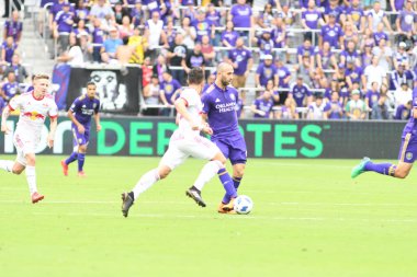 Orlando City, 31 Mart 2018 'de Orlando Florida' daki Exploria Stadyumu 'nda New York Red Bulls' a ev sahipliği yaptı.. 