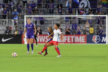 Orland Pride, 25 Ağustos 2018 'de Orlando Florida' daki Exploria Stadyumu 'nda Chicago Red Stars' a ev sahipliği yapıyor..  
