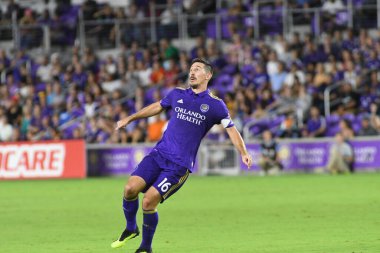 Orlando City 26 Temmuz 2018 'de Florida Exploria Stadyumu' nda NYC FC 'ye ev sahipliği yaptı. Fotoğraf: Marty Jean-Louis