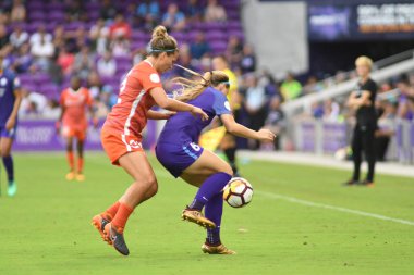 Orlando Pride, 27 Haziran 2018 tarihinde Orlando City Stadyumu 'nda Houston Dash' e ev sahipliği yaptı..  