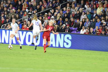 ABD, 7 Mart 2018 tarihinde Orlando City Stadyumu 'ndaki SheBelives Kupası' nda İngiltere ile karşı karşıya geldi..  