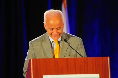 Florida Valisi Rick Scott 13 Ekim 2015 'te Orlando Florida' daki İnanç Sempozyumu 'nda konuşma yapacak. Fotoğraf: Marty Jean-Louis