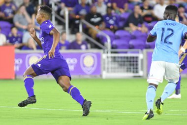 Orlando City 26 Temmuz 2018 'de Florida Exploria Stadyumu' nda NYC FC 'ye ev sahipliği yaptı. Fotoğraf: Marty Jean-Louis