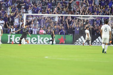 Orlando City 21 Nisan 2018 'de Orlando Florida' daki Exploria Stadyumu 'nda San Jose depremlerine ev sahipliği yaptı..  