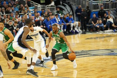Orlando Magic, Boston Celtics 'i 24 Ocak 2020' de Orlando, Florida 'da Amway Center' da ağırladı. 