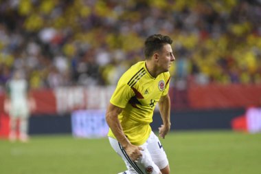 ABD Kolombiya 'ya karşı Raymond James Stadyumu' nda 11 Ekim 2018 'de.  