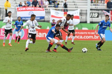 13 Ocak 2018 'de Orlando Florida' daki Spektrum Stadyumu 'nda düzenlenen Florida Kupası' nda Korucular Corinthianlara karşı..