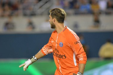 Paris Saint-Germain, Tottenham Hotspur 'a karşı 22 Temmuz 2017' de Orlando Florida 'daki Citrus Bowl' da.  