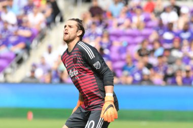 Orlando City 8 Nisan 2018 'de Orlando Florida' daki Exploria Stadyumu 'nda Portland Timbers' a ev sahipliği yaptı..