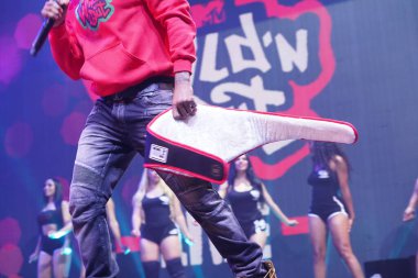 MTV Wild n Out Tour sunucusu Nick Cannon 5 Mart 2020 Perşembe günü Orlando Florida 'daki Amway Center' da