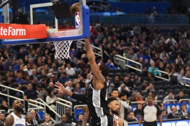 Orlando Magic, 19 Aralık 2018 tarihinde Orlando Florida 'daki Amway Center' da San Antonio Spurs 'a ev sahipliği yapmaktadır.. 