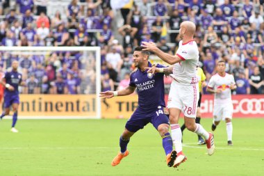 Orlando City, 31 Mart 2018 'de Orlando Florida' daki Exploria Stadyumu 'nda New York Red Bulls' a ev sahipliği yaptı.. 