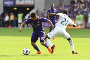 Orlando City 8 Nisan 2018 'de Orlando Florida' daki Exploria Stadyumu 'nda Portland Timbers' a ev sahipliği yaptı.. 