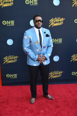 24 Mart 2018 Cumartesi günü Las Vegas 'taki Orleans Resort' ta düzenlenen 33. Yıldız Ödülleri Kırmızı Halı sırasında ünlüler. 