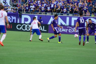Orlando City, 24 Ağustos 2016 'da Orlando Florida' daki Kamp Dünyası Stadyumunda Toronto FC 'ye ev sahipliği yaptı..