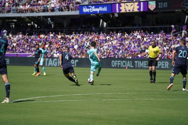 Orlando City SC 20 Nisan 2019 'da Orlando City Stadyumu' nda Vancouver Whitecaps 'a ev sahipliği yapıyor..  