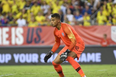 ABD Kolombiya 'ya karşı Raymond James Stadyumu' nda 11 Ekim 2018 'de.  