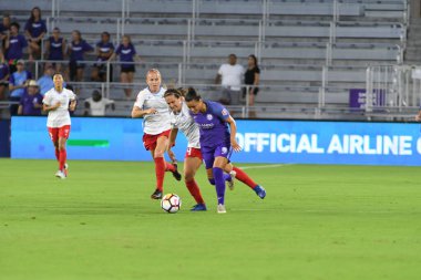 Orland Pride, 25 Ağustos 2018 'de Orlando Florida' daki Exploria Stadyumu 'nda Chicago Red Stars' a ev sahipliği yapıyor..  