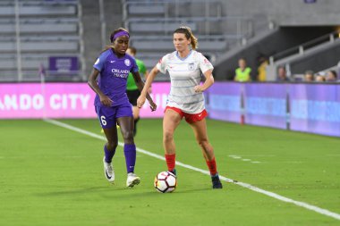 Orland Pride, 25 Ağustos 2018 'de Orlando Florida' daki Exploria Stadyumu 'nda Chicago Red Stars' a ev sahipliği yapıyor..  