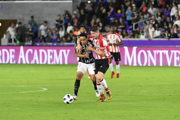 Korintliler, 10 Ocak 2018 'de Orlando City Stadyumu' nda düzenlenen Florida Kupası 'nda PSV Eindhoven' a karşı..  