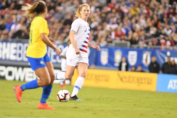 Shebelieves Kupası Finali Abd Ile Brezilya Arasında Tampa Florida Raymond — Stok fotoğraf