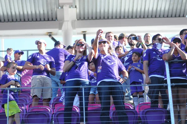 Orlando City Hostí New York Red Bulls Citrus Bowl Dubna — Stock fotografie