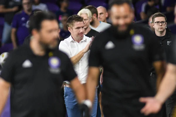 Orlando City Empfängt Houston Dynamo Exploria Stadium Orlando Florida September — Stockfoto