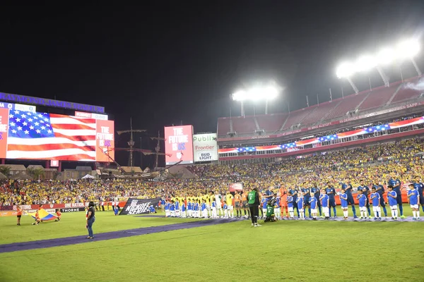 ABD Kolombiya 'ya karşı Raymond James Stadyumu' nda 11 Ekim 2018 'de. 