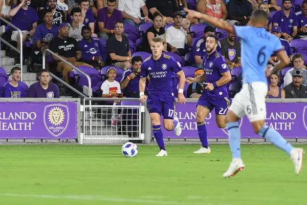 Orlando City 26 Temmuz 2018 'de Florida Exploria Stadyumu' nda NYC FC 'ye ev sahipliği yaptı. Fotoğraf: Marty Jean-Louis