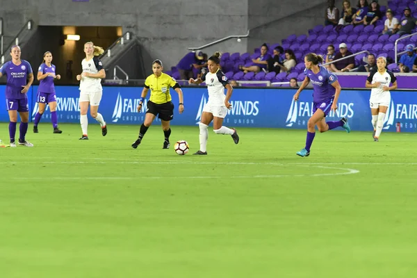 Orlando Pride Gastgeber Der North Carolina Courage Exploria Stadium Mai — Stockfoto