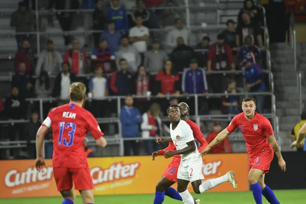 Amerikan Futbol Takımı 15 Kasım 2019 Cuma günü Orlando Florida 'daki Exploria Stadyumu' nda oynanan Concacaf Uluslar Ligi karşılaşmasında Kanada 'ya ev sahipliği yapmaktadır.