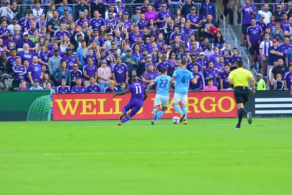 Orlando City, 5 Mart 2017 'de Orlando City Stadyumu' nda NYC FC 'ye ev sahipliği yaptı..  