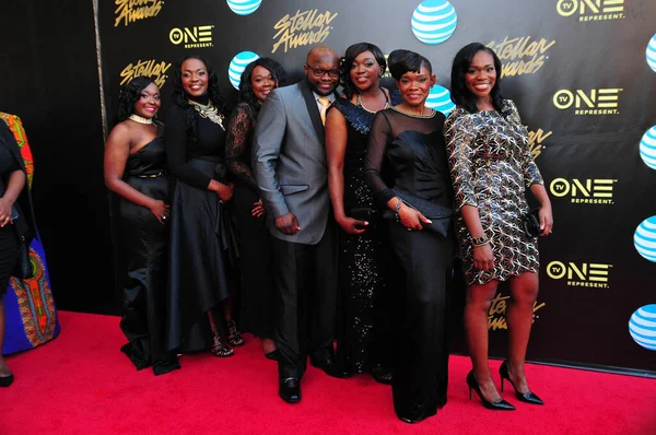 20 Şubat 2016 'da Las Vegas' taki Orleans Arena 'da düzenlenen 31. Yıldız Ödülleri sırasında kırmızı halı..  