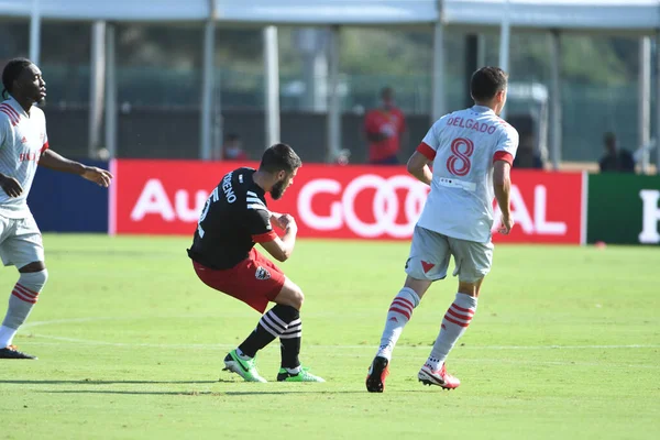 Toronto FC, 13 Temmuz 2020 tarihinde Orlando Florida 'da düzenlenen ESPN Wild World of Sports' ta düzenlenen MLS Back Tournament sırasında D.C. United ile karşı karşıya geldi..  