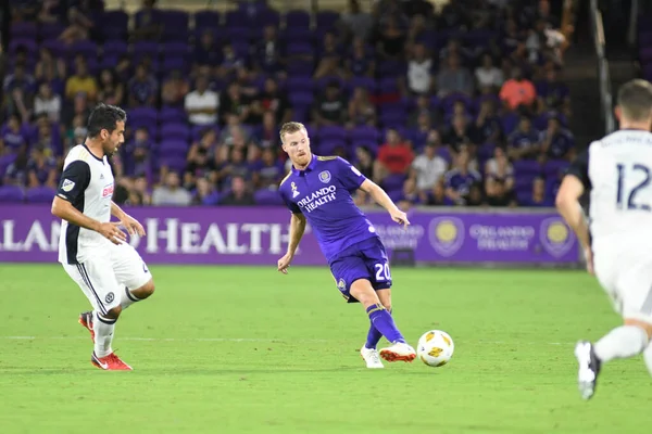 Orlando City Värd För Philadelphia Union Exploria Stadium Orlando Florida — Stockfoto